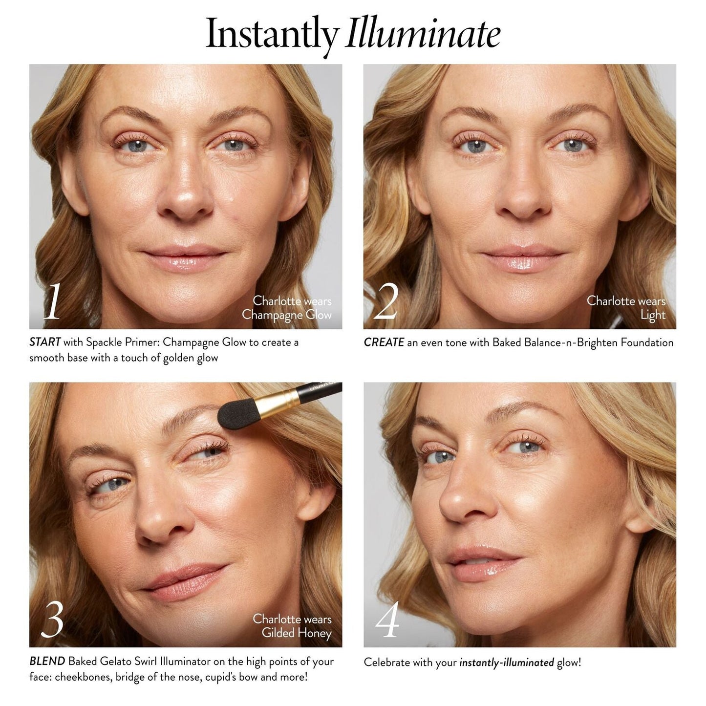 Baked Gelato Swirl Illuminator in Gilded Honey